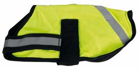 Reflex- Hundejacke Hundemantel gelb reflektierend Hunde Sicherheitsweste Reflekt