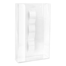 HaseMed Handschuh-Halterung für 3 Boxen, acryl mit Feder