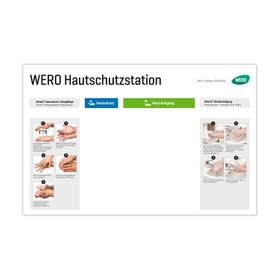 WERO Hautschutzstation für Hautschutz+Hautreinigung+Hautreinigung