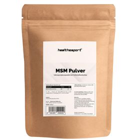 HEALTH & SPORT MSM Pulver - Für Gelenke, Bindegewebe, Haut & Haare