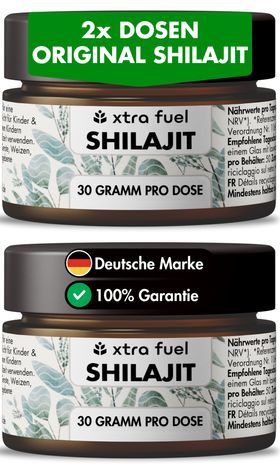Shilajit Original - Himalaya Shilajit mit 58% Fulvinsäure & Huminsäure in Apothekenqualität
