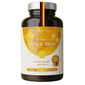 Nutrimea Sun & Skin Gummies für schöne Bräune & Hautschutz