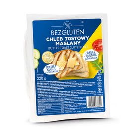 Bezgluten Butter Toastbrot