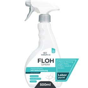 HomePetLab Floh Spray für Wohnung und Möbel - 500ml Sprühflasche