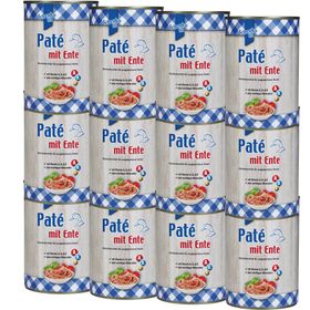 Schecker Cremiges Paté Hundefutter Dosenfutter - gesunde wohlschmeckende Vollkost