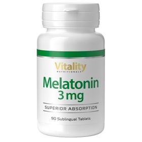 Vitality Nutritionals Melatonin 3 mg