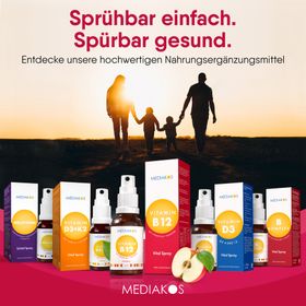 Mediakos® Vitamin B12 + B6 + Folsäure Vital Spray