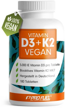 ProFuel - VITAMIN D3 + K2 Tabletten
