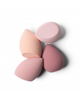 Schachtel mit 4 Make-up-Schwämmen in Eierform-PALOMA BEAUTIES