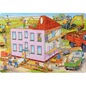 EDUPLAY Puzzle Baustelle