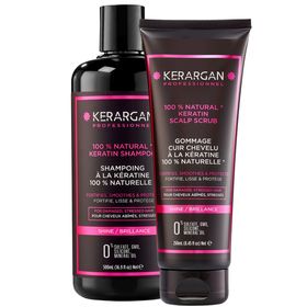 Kerargan - Duo Shampoo & Peeling mit Keratin