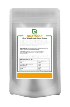 buXtrade Zitrone Clear Whey Protein