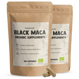 Cupplement - Schwarze Maca  500 mg BIO