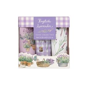 Heathcote & Ivory English Lavender Mini Handcreme Trio