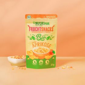 NutriPur gefriergetrocknete Früchte, Bio-Aprikosen