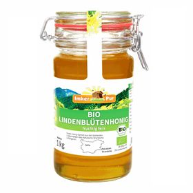ImkerPur. Bio Lindenhonig im Vorratsglas