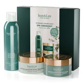 Jean & Len Spa Ceremony Giftbox Rosemary & Ginger, hochwertige Geschenkbox