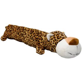 KW Hundespielzeug mit Quietscher - langer Leopard