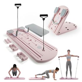 Myga Tragbares Pilates Reformer Set - Rosa