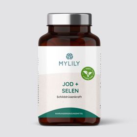 MYLILY Schilddrüsenkraft - Jod + Selen