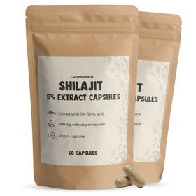 Cupplement® - Shilajit Extrakt Kapseln 500 mg Kombipack