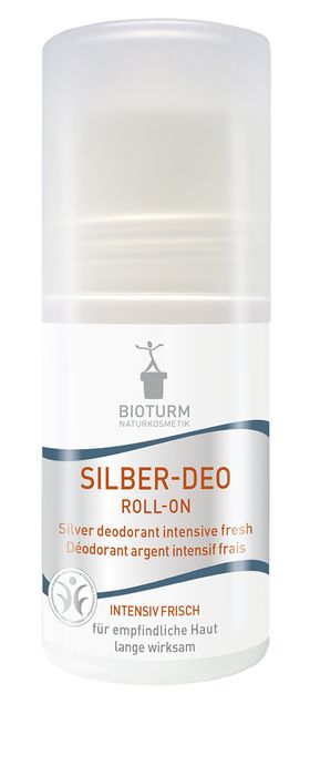 Bioturm Naturkosmetik Silber-Deo Roll-On Intensiv frisch 50 ml