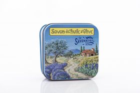 La Savonnerie de Nyons - Metallbox mit Seife "Provence"