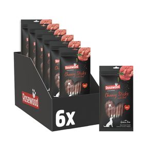 Rosewood Chewy Sticks Rind Small – Kaustangen für Hunde mit Rindfleisch, Rinderhautsnack,