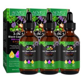 ALIVER 3-in-1 Rizinus Lavendel Argan  Haaröl