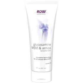 Now Foods, Glucosamin, MSM und Arnika, Liposomen Lotion