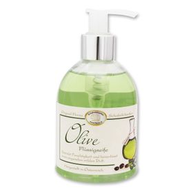 Florex Flüssigseife Olive mit Spender Bio Schafmilch