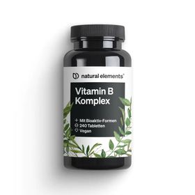 natural elements Vitamin B Komplex Tabletten