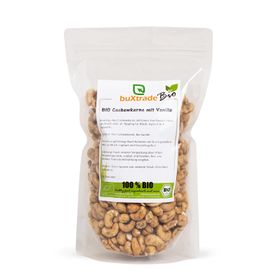 buXtrade Bio Cashewkerne mit Vanille