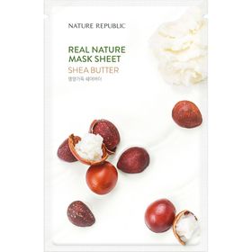 NATURE REPUBLIC Real Nature Shea Butter Sheet Face Mask