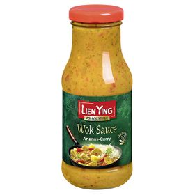 Lien Ying WOK-Sauce Ananas-Curry, fruchtig