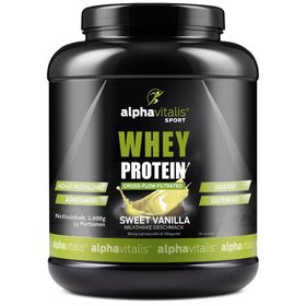 Alphavitalis® Whey Protein Pulver Vanille Eiweißpulver