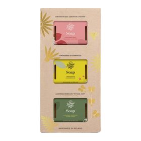 Handmade Soap Company Geschenkset Seifenstücke 3x100g