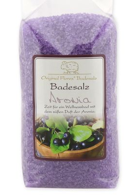 Badesalz Badezusatz Aronia mit Bio Schafmilch