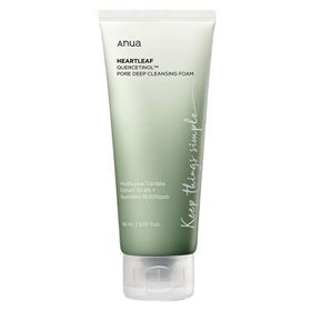ANUA Heartleaf Quercetinol Pore Deep Foam Cleanser