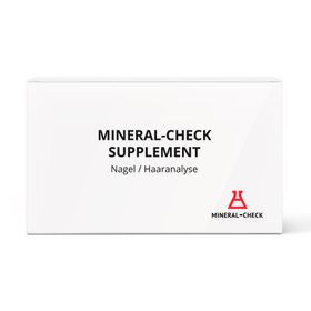 Mineral-Check Supplement - Nagel- oder Haaranalyse