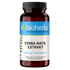 Yerba Mate Extrakt 420 mg 100 Kapseln PZN 18215327
