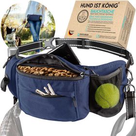 HUND IST KÖNIG® Bauchtasche für Leckerlis & Hundezubehör