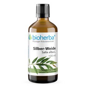 Bioherba Silber-Weide Salix alba L. Tropfen Tinktur