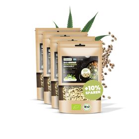 SANUUS® Bio Hanfsamen geschält 4x750g aus Deutschland