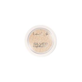 Silberner Highlighter-Gesichtsbeleuchter