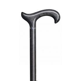 Gastrock Höhenverstellbarer Gehstock Exclusiv Carbon-ergonomic