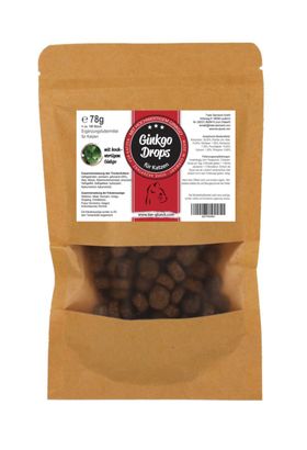 TierGlück Ginkgo Drops mit Mistel, Rosmarin & Kurkuma für Katzen