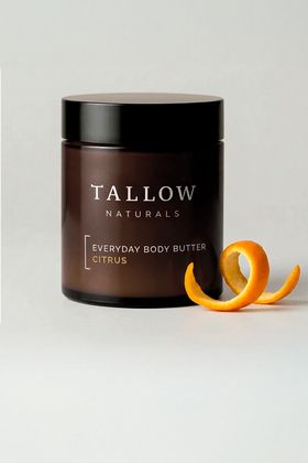 Tallow Body Butter Citrus – Körperpflege bei trockener & empfindlicher Haut – Bio Rindertalg (180ml)