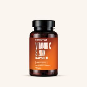 BRAINEFFECT Vitamin C & Zink Kapseln