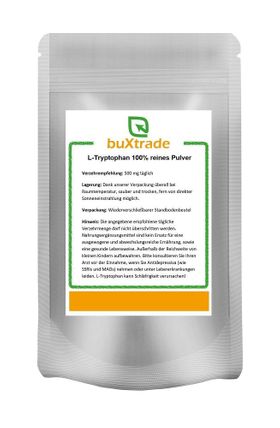 buXtrade LTryptophan 100% reines Pulver